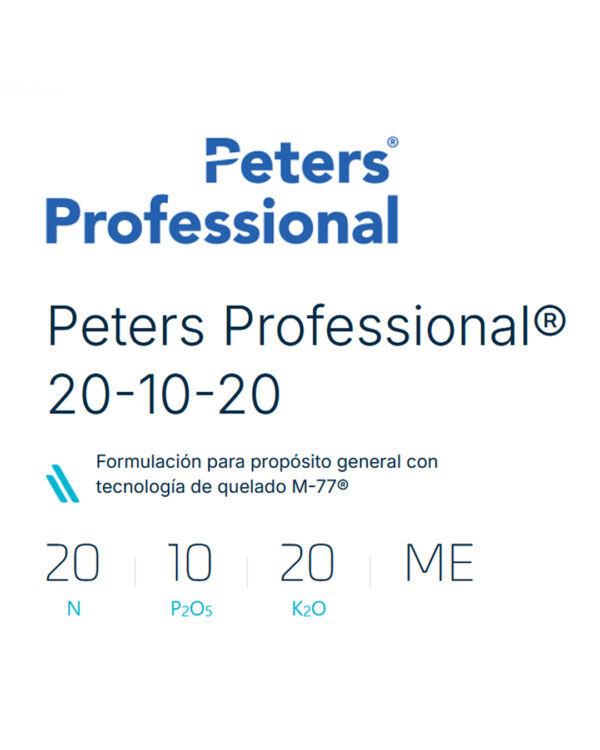 Peters Professional 20-10-20 Fertilizante Hidrosoluble